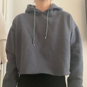 Cropped hoodie